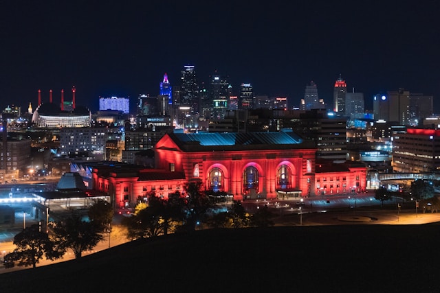 Kansas City Skyline at Night